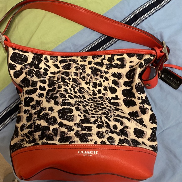 Coach Legacy Ocelot Duffle Bag - Picture 3 of 7